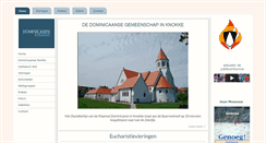 Desktop Screenshot of dominicanenknokke.be